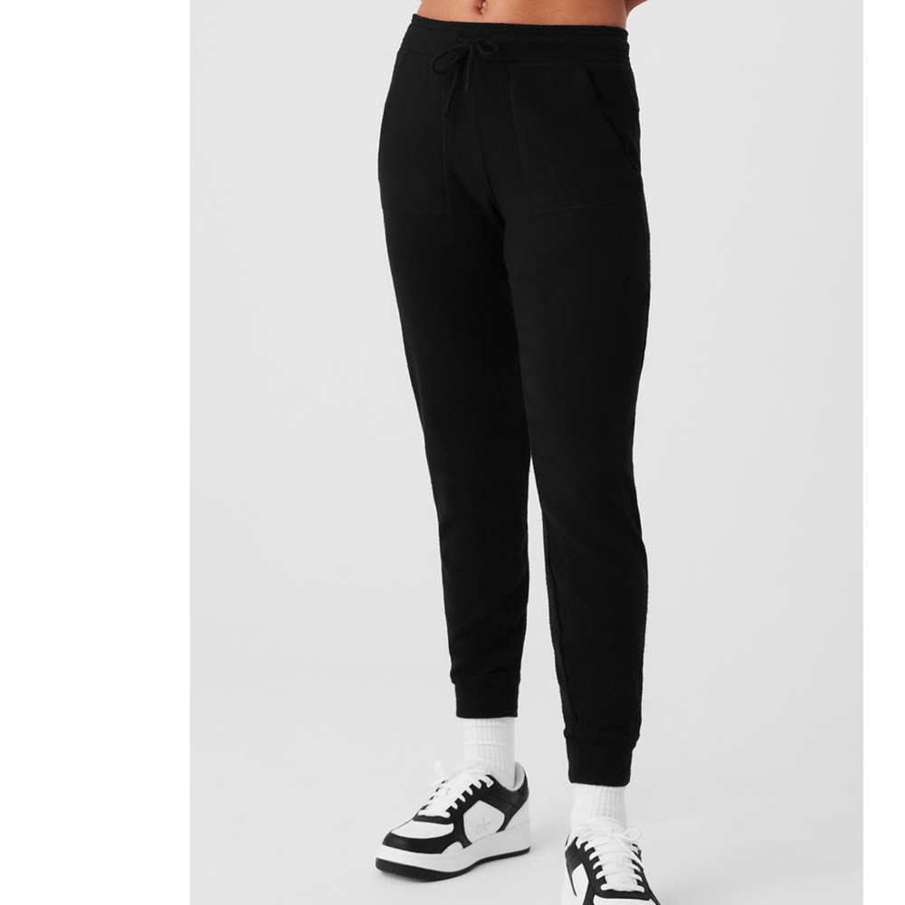 Alo soho black jogger sweatpant